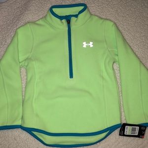 Kids Under Armor Fleece Half zip